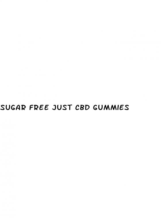 sugar free just cbd gummies