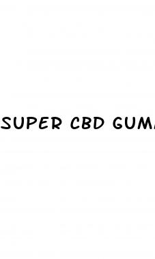 super cbd gummies hair loss