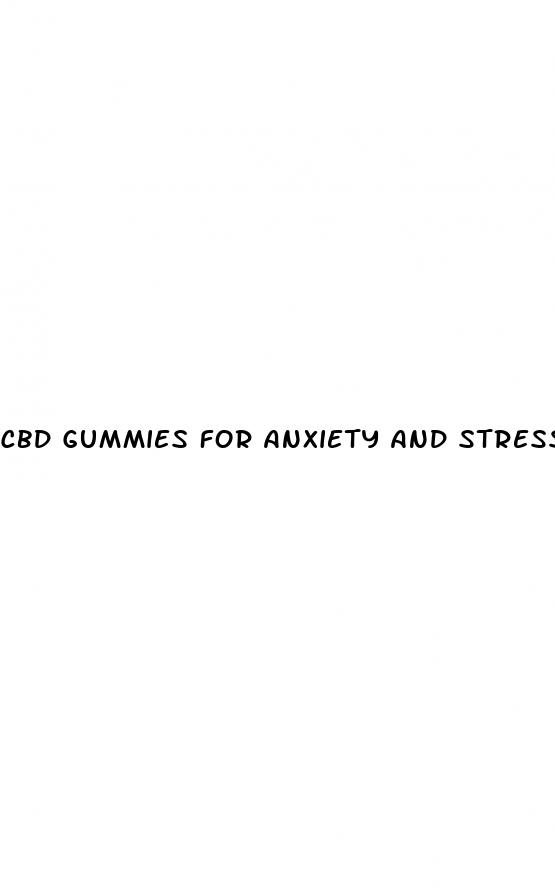 cbd gummies for anxiety and stress amazon