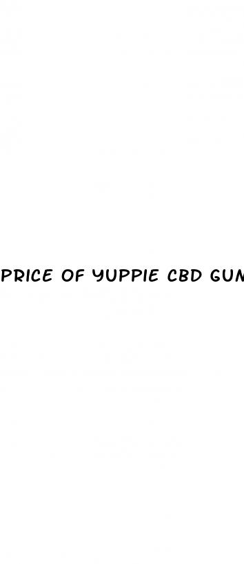 price of yuppie cbd gummies