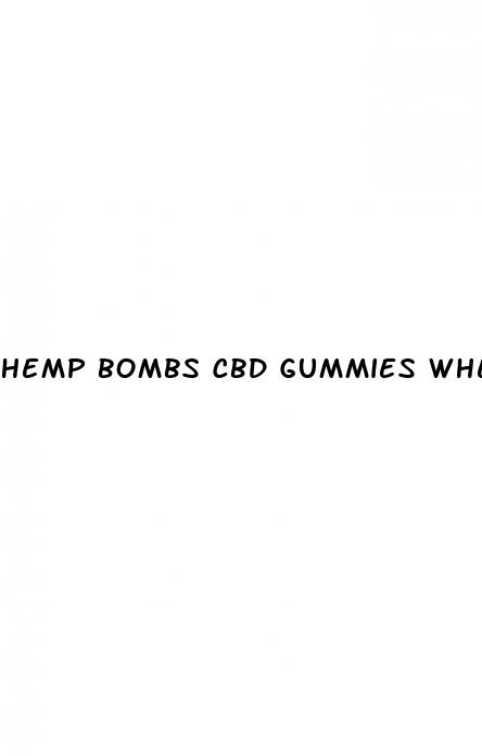 hemp bombs cbd gummies where to buy