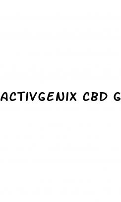 activgenix cbd gummies with ashwagandha