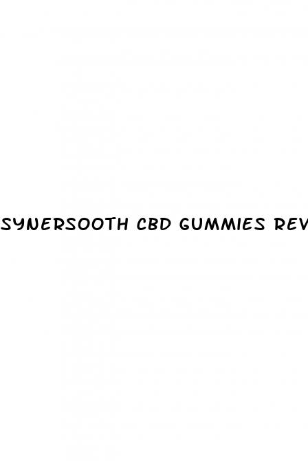 synersooth cbd gummies reviews