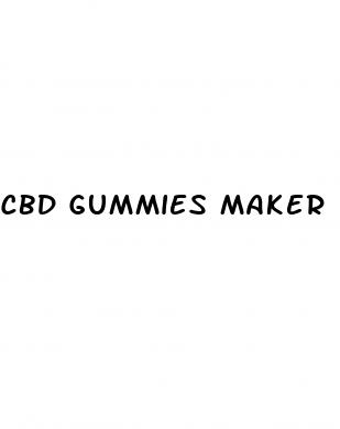 cbd gummies maker