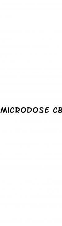 microdose cbd gummies