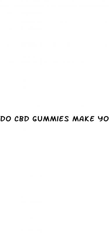 do cbd gummies make you relaxed