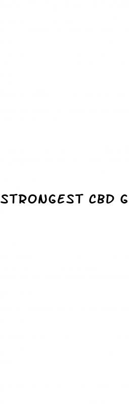 strongest cbd gummies on the market