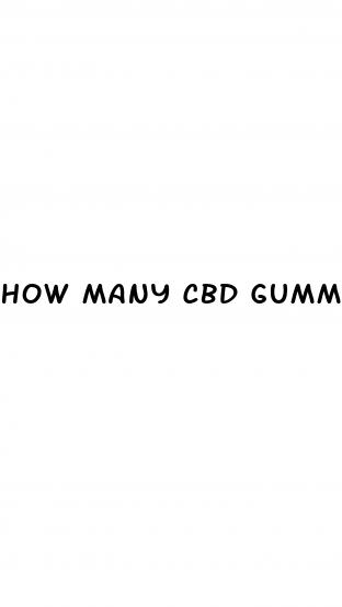 how many cbd gummies does it take to ease pain