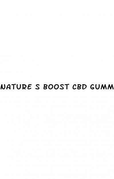 nature s boost cbd gummies scam