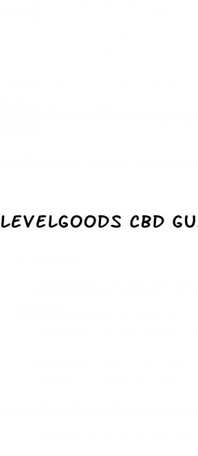 levelgoods cbd gummies