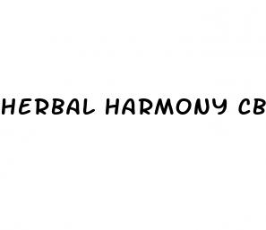 herbal harmony cbd gummies ingredients