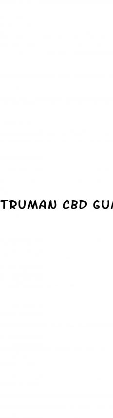 truman cbd gummies ingredients