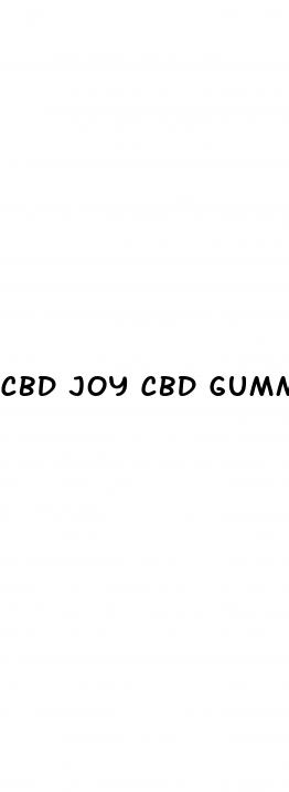 cbd joy cbd gummies