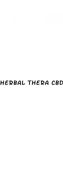 herbal thera cbd gummies