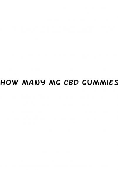 how many mg cbd gummies for sleep