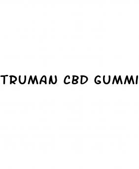 truman cbd gummies male enhancement