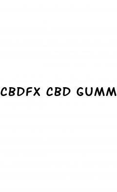 cbdfx cbd gummies with melatonin for sleep