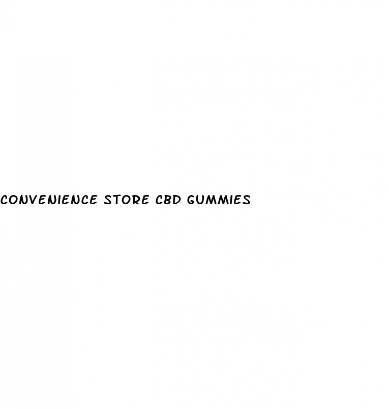 convenience store cbd gummies