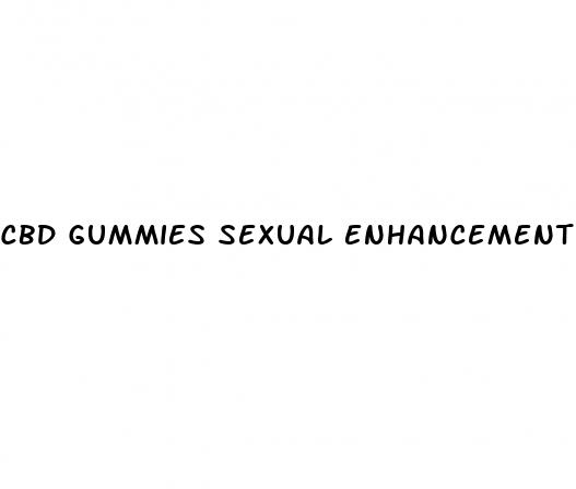 cbd gummies sexual enhancement