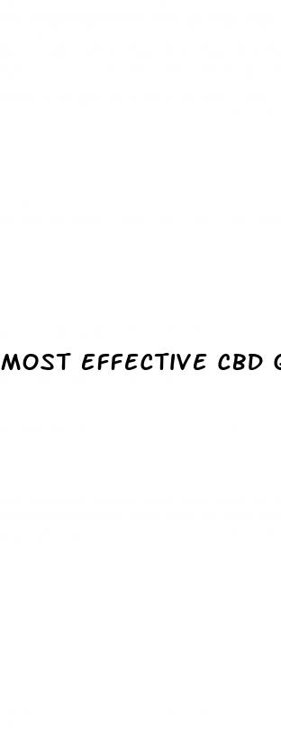 most effective cbd gummies for stress and anxiety