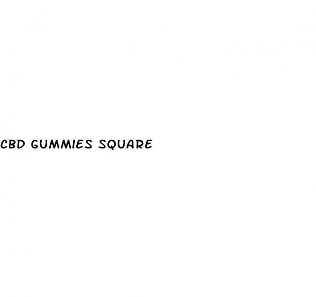 cbd gummies square