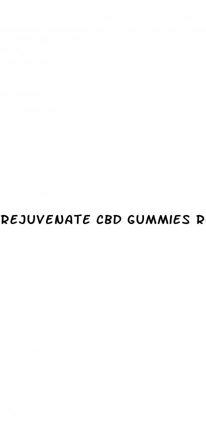 rejuvenate cbd gummies robin roberts