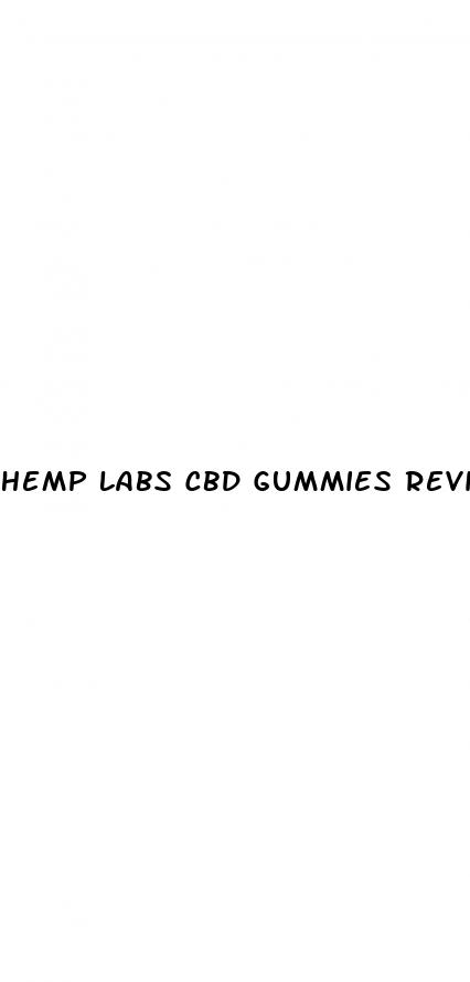 hemp labs cbd gummies reviews