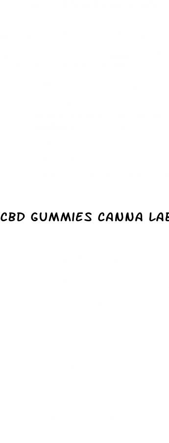 cbd gummies canna labs