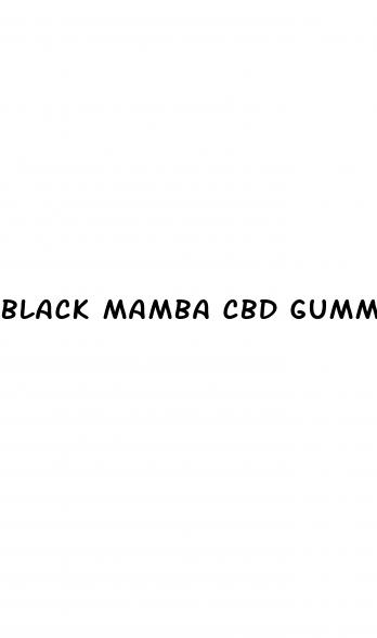 black mamba cbd gummies reviews