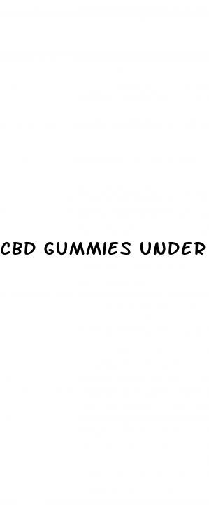 cbd gummies under