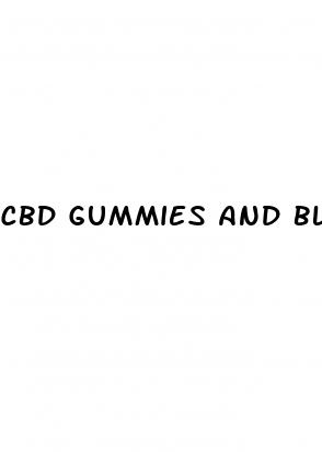 cbd gummies and blood pressure