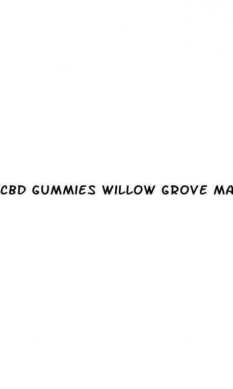 cbd gummies willow grove mall