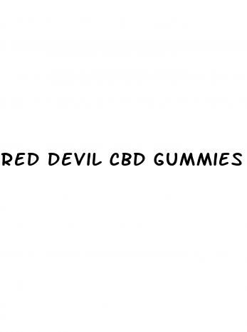 red devil cbd gummies