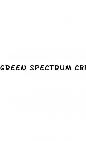 green spectrum cbd gummies erectile dysfunction