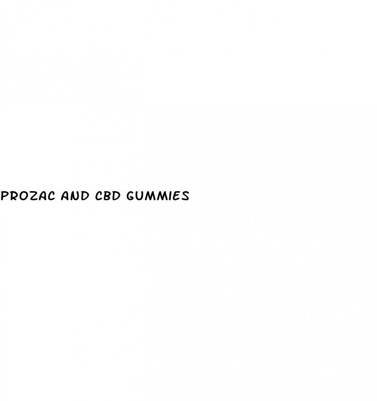 prozac and cbd gummies