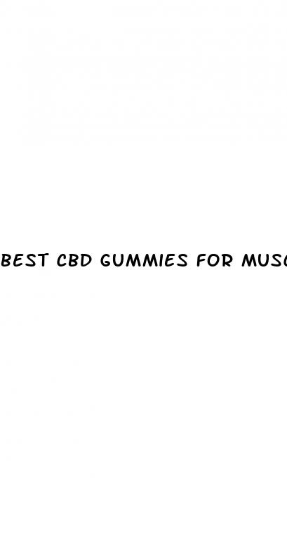 best cbd gummies for muscle pain