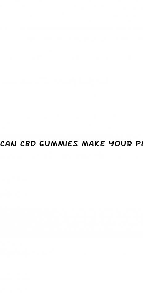 can cbd gummies make your penis grow