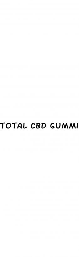 total cbd gummies