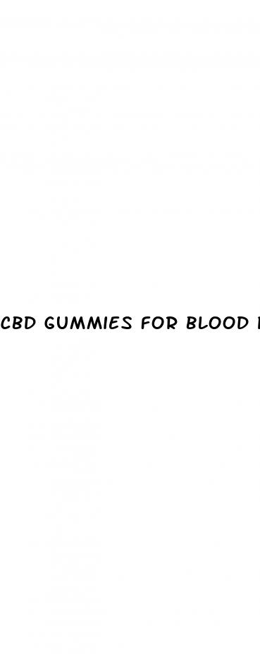 cbd gummies for blood pressure reviews