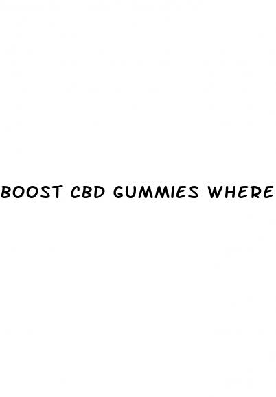 boost cbd gummies where to buy