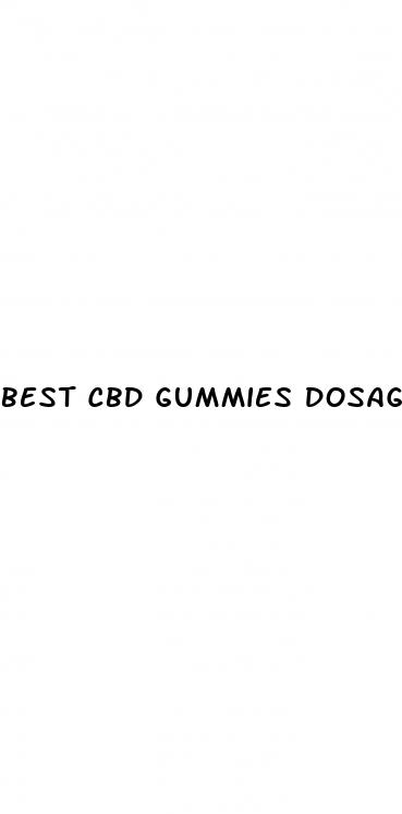 best cbd gummies dosage