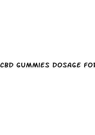 cbd gummies dosage for kids