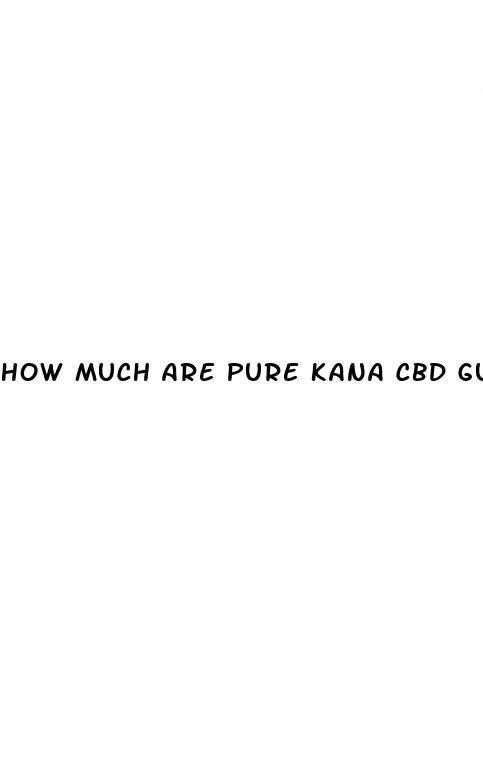 how much are pure kana cbd gummies