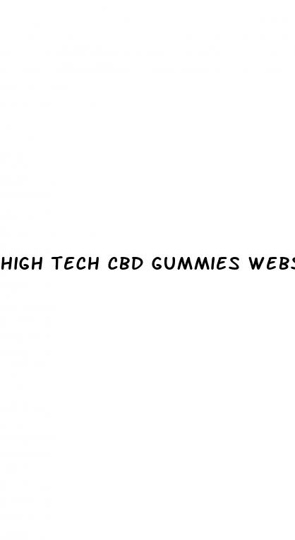 high tech cbd gummies website