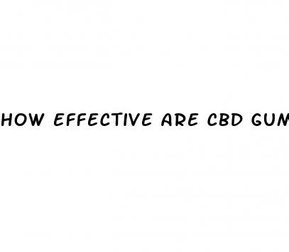 how effective are cbd gummies for sleep