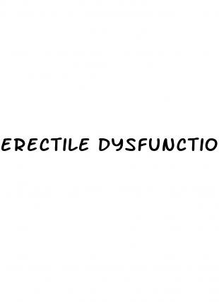 erectile dysfunction feeling