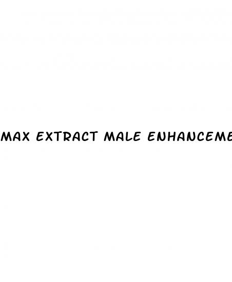 max extract male enhancement