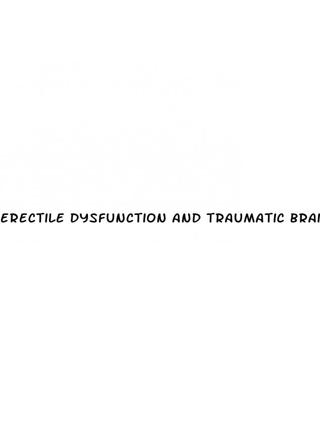 erectile dysfunction and traumatic brain injury