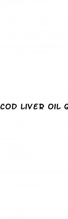 cod liver oil good for erectile dysfunction