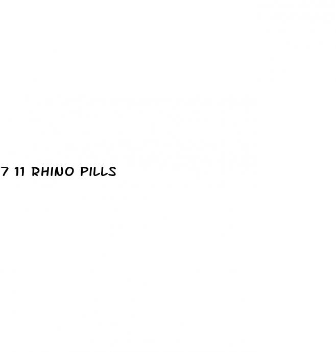 7 11 rhino pills